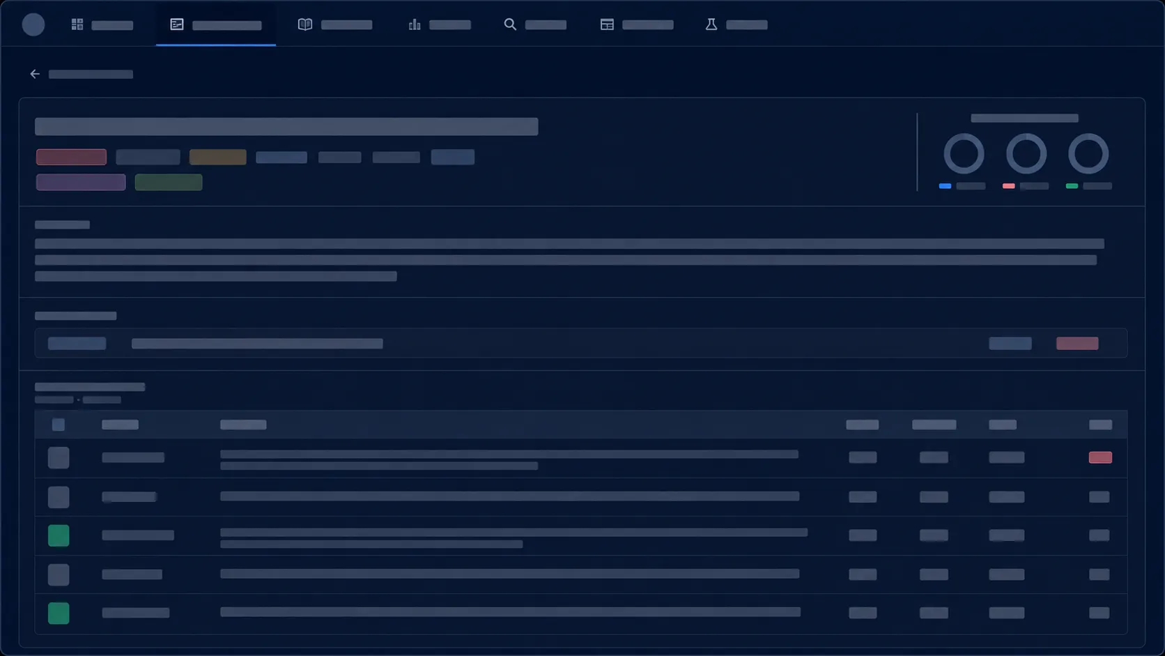 Synthetic environments evaluation workflow preview