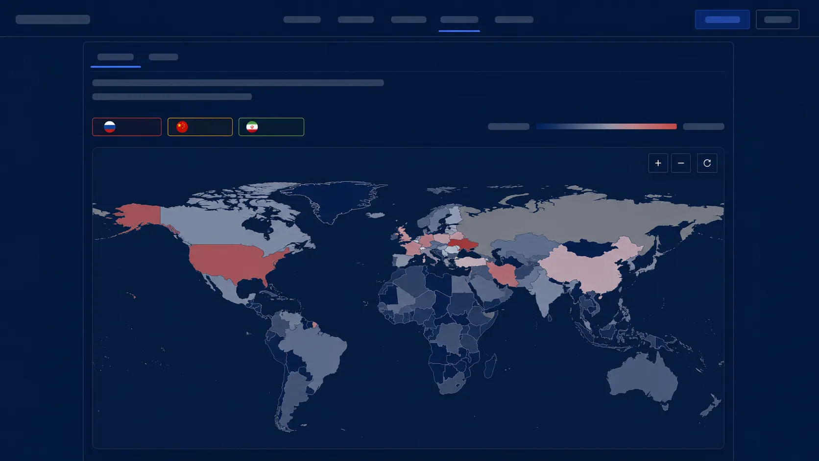 Information operations monitoring dashboard preview